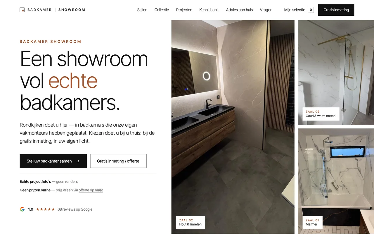 Badkamer Showroom
