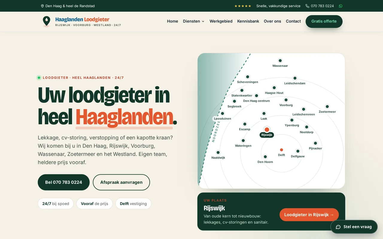 Loodgieter Haaglanden