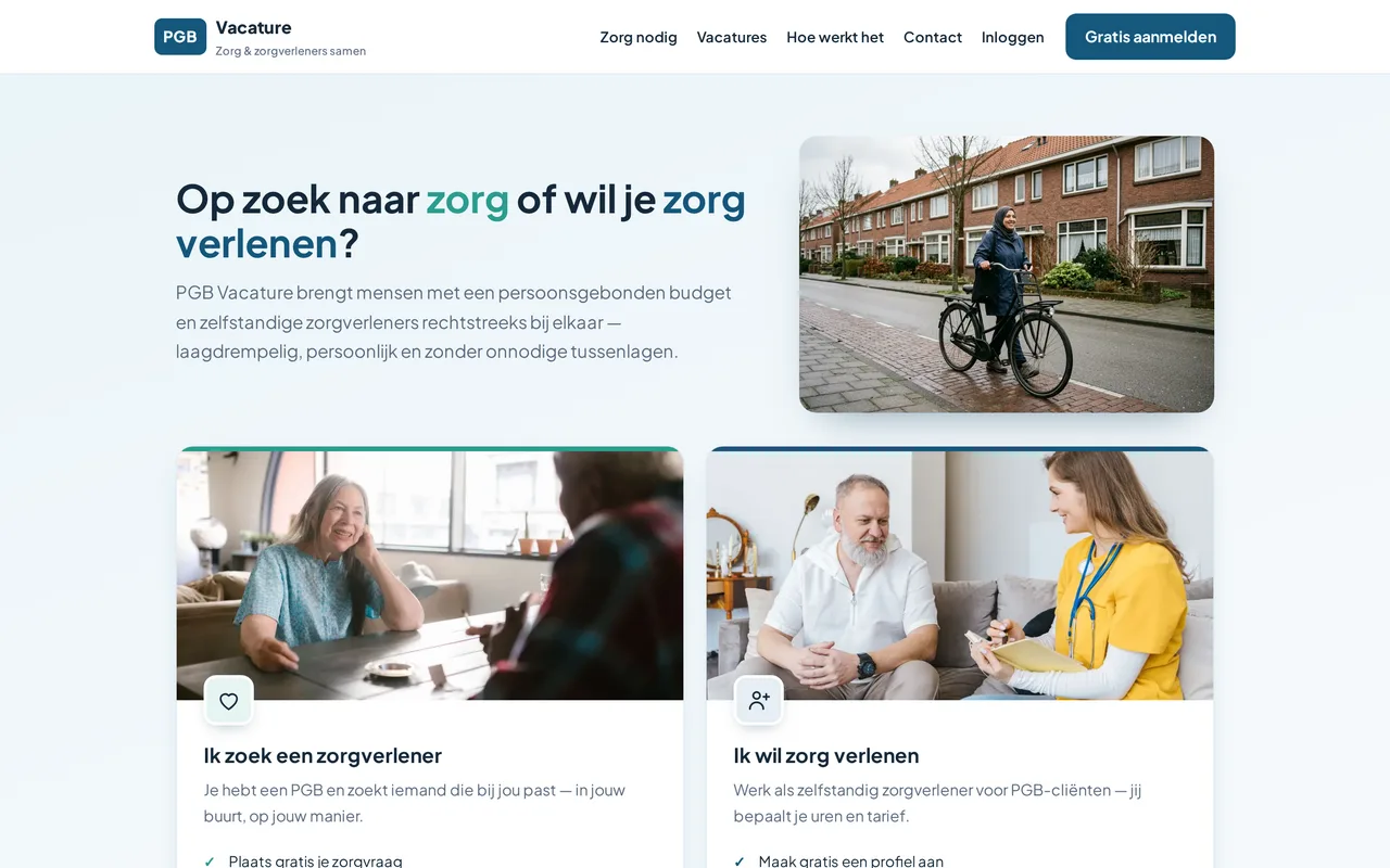 PGB Vacature